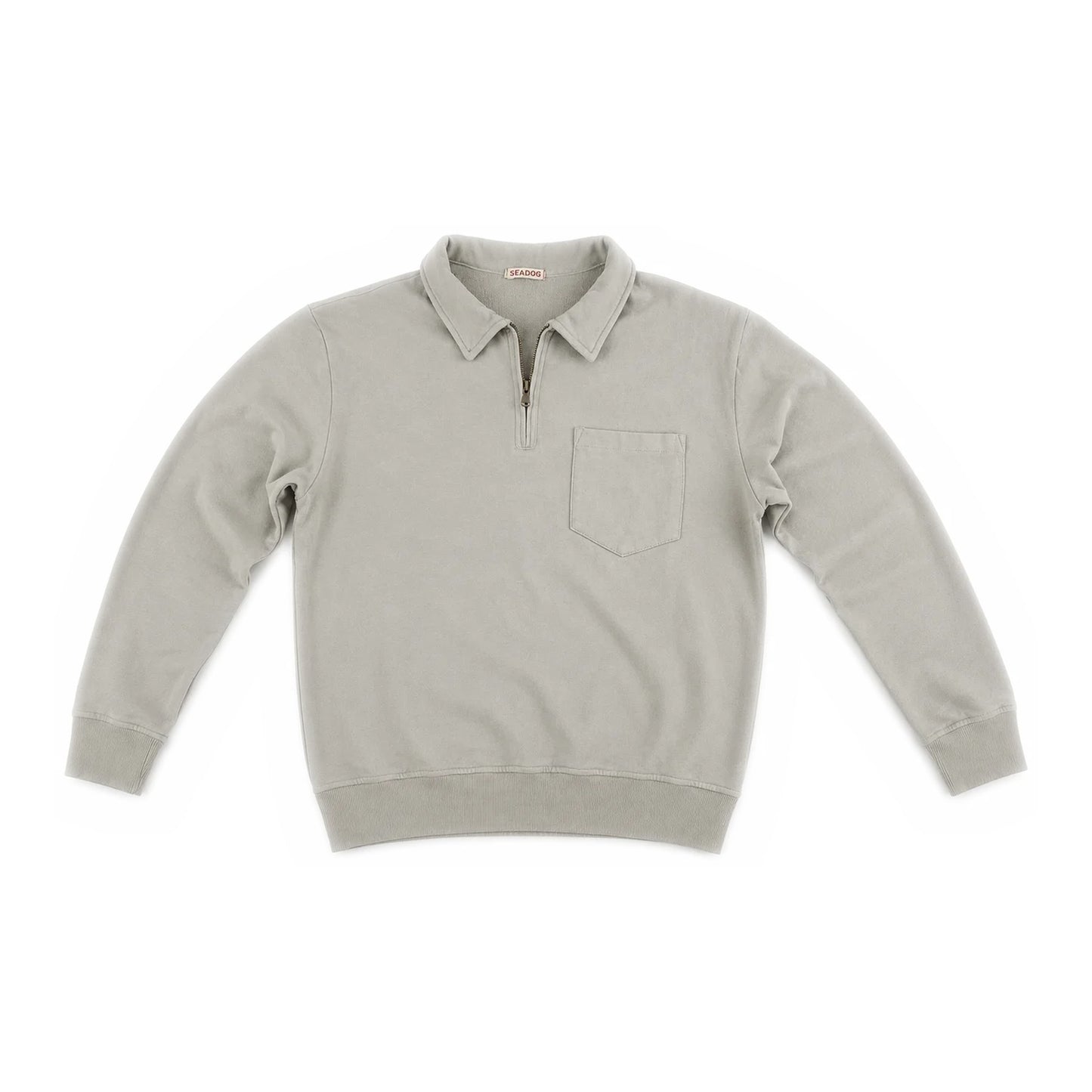 QUARTER Felpa Collo Polo M.L.