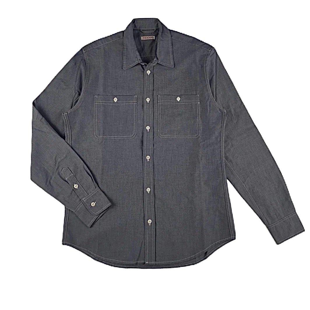 Camicia Cotone Chambray