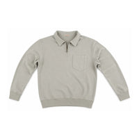 QUARTER Felpa Collo Polo M.L.