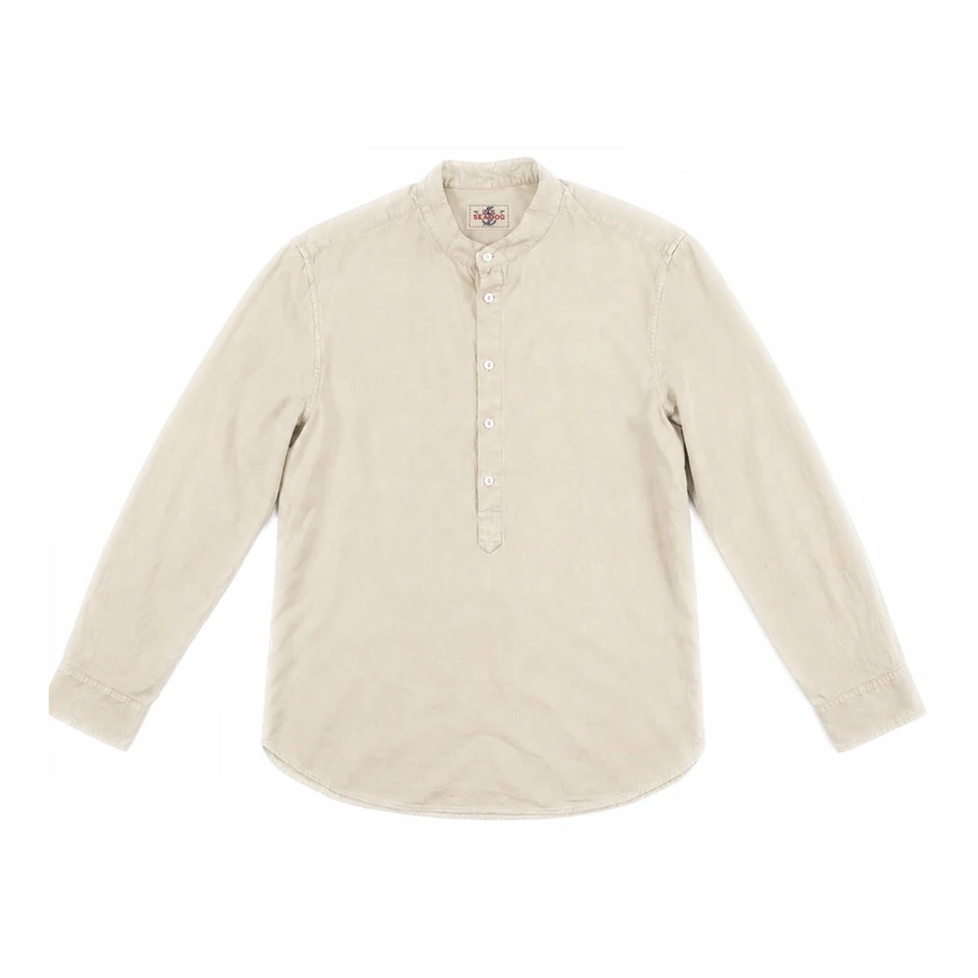 SEOUL Camicia Lino Collo Koreana