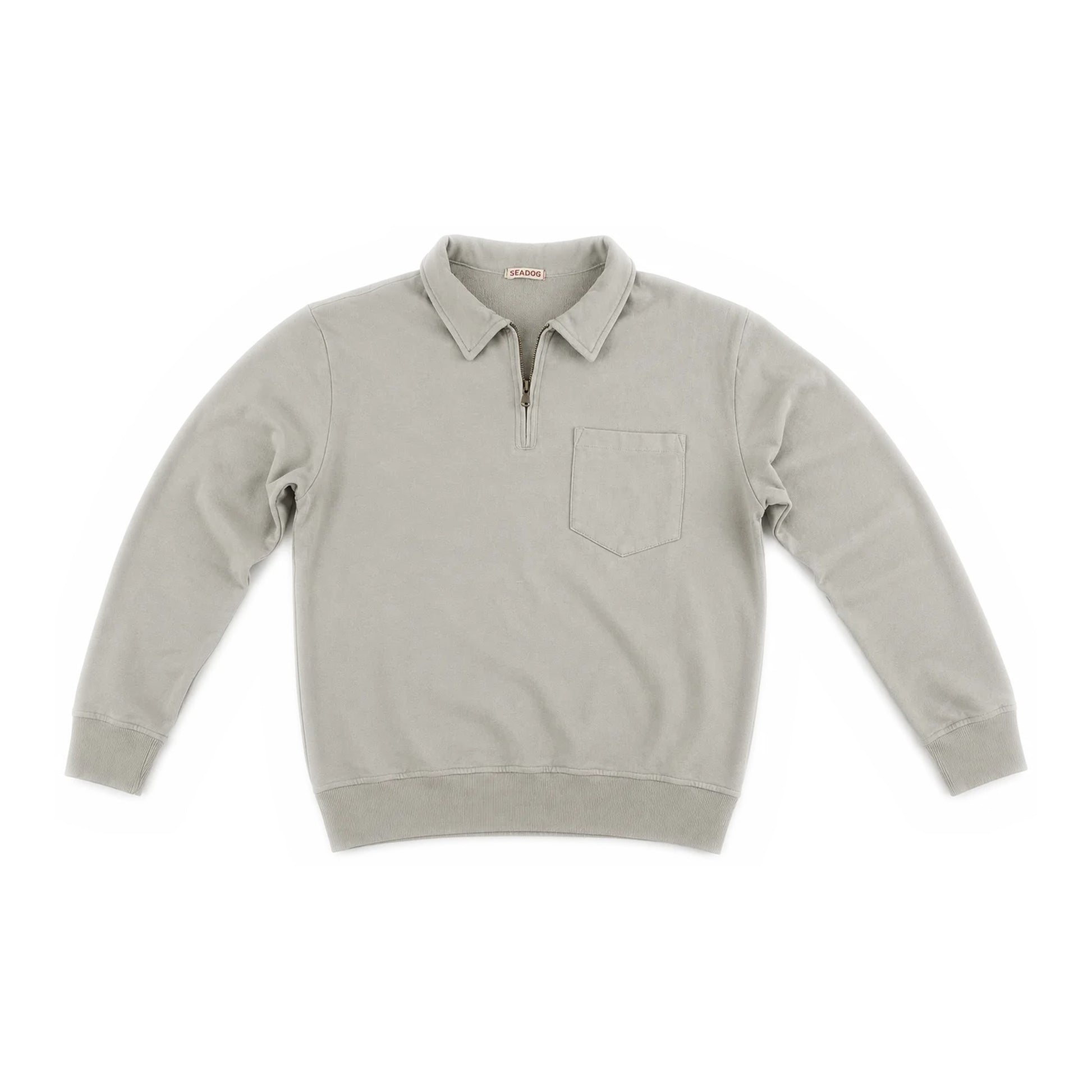QUARTER Felpa Collo Polo M.L.