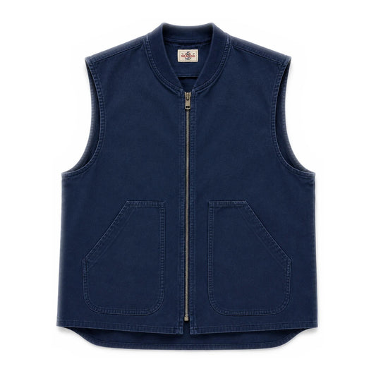 HENRY Vest Zip Canvas